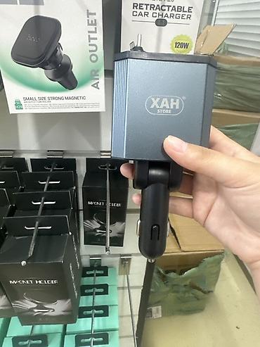 android auto: Автомобильное зарядное устройство ZTB-A26 Retractable Car Charger — 1