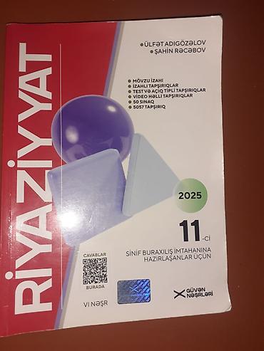 məntiq pdf: Riyaziyyat 11-ci sinif, Ödənişli çatdırılma — 1