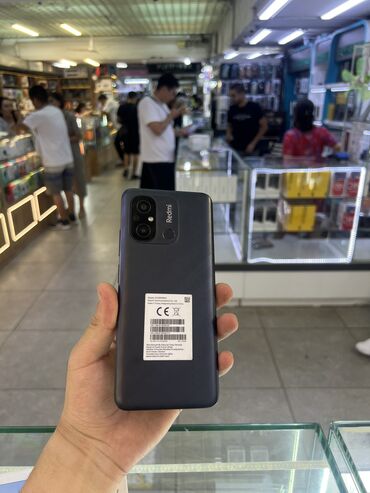 телефон redmi бу: Redmi, Redmi 12C, Колдонулган, 128 ГБ, түсү - Кара, 2 SIM