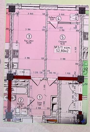 шлагбаум квартира: Элитка, 1 комната, 52 м² — 2