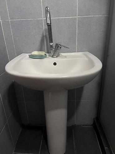 su dalgasi: Vanna otağı üçün tam dəst lavabosu - Material: sanitar keramika — 2