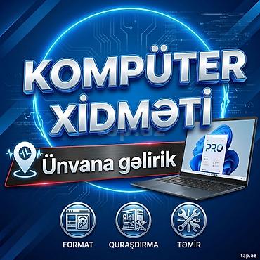 Noutbuk və kompüter təmiri: Kompüter formatı 🪟 **Windows format + Office • Windows 7 / 8.1 / 10 / — 1