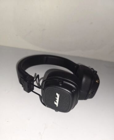 İnformatika: İşlənmiş Simsiz (Bluetooth) Qulaqcıqlar, Marshall, rəng - Qara