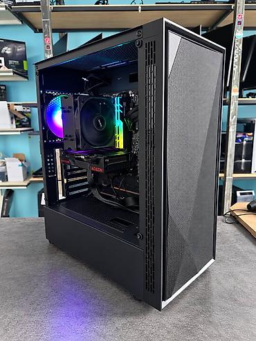 5060 ti: Компьютер, ядер - 12, ОЗУ 16 ГБ, Для работы, учебы, Б/у, AMD Ryzen 5, AMD Radeon RX 6600, SSD — 1