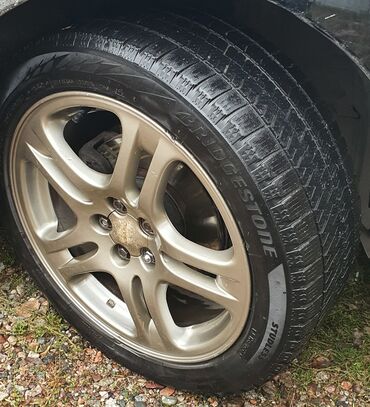диски r17 на хонду: Только зимняя резина R17 205/50 Bridgestone. Можно раздельно. Стояли