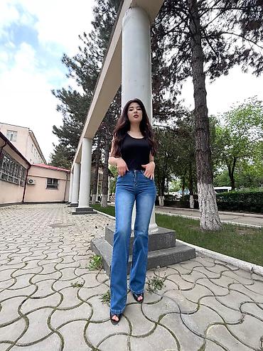 mom fit: Джинсы, Мом, XS, S, M — 3