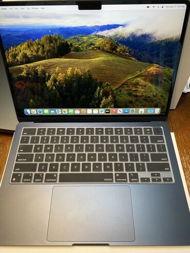 Ноутбуки и нетбуки: Ультрабук, Apple, 8 ГБ ОЗУ, Apple M2, 13.5 ", Б/у, Для несложных задач, память SSD