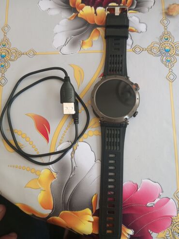 smart saatlar ucuz: Smart saat, Sensor ekran, rəng - Qara