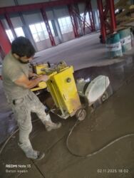 Təmir işləri: #Betonkesme #betondeşmə Beton kubik kərpic - dən kəsim deşim — 15