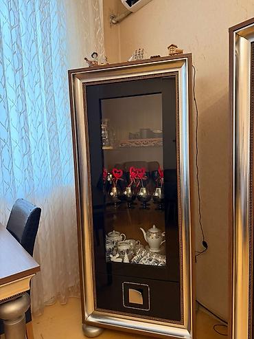 açar desti: Yataq otağı dəsti Dəst tərkibi: - 2 nəfərlik çarpayı: yumşaq dəri — 7