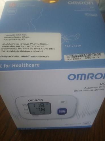 Tonometrlər: Omron-rs2 hem-6161-e. Tam avtomatik biləkdən təzyiq ölçən elektron — 3