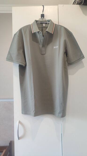 двойка спортивные: Мужская футболка, 3XL (EU 46), Hugo Boss, Новый, цвет - Зеленый, Самовывоз, Бесплатная доставка, Платная доставка