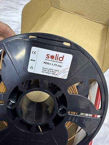 3d lazer: Solid Premium Quality 3D Filament – PETG/PETG+ 1.75 mm Məhsul — 2