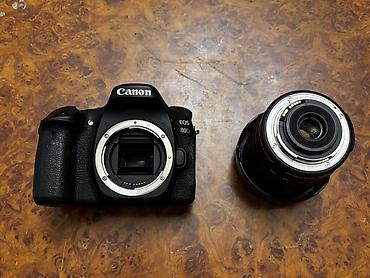600d canon: Canon EOS 80D DSLR fotoaparat dəsti Komplekt: - Canon EOS 80D — 8