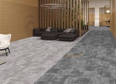 kavralit xalca: Məhsul: Modulyar xalça plitələri (carpet tiles) Təsvir: - Müasir