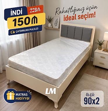 ev mebeleri: Rahat yuxu üçün ideal seçim – tək nəfərlik çarpayı dəsti — 1