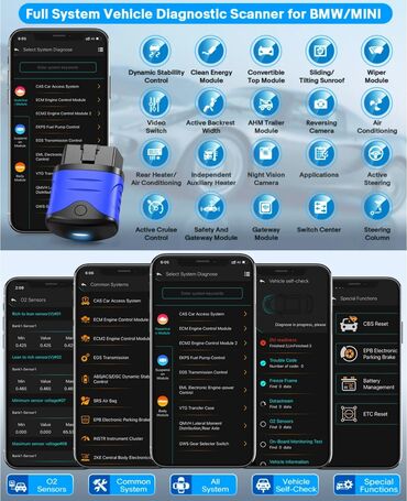 Alati za automobile: AUTOPHIX 3910 Bluetooth BMW/MINI/Rolls Royce IOS/Android Novo - — 9