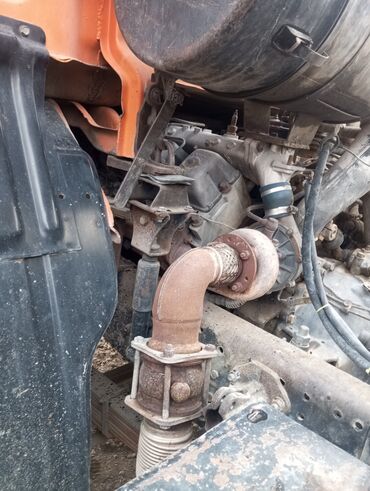 Аренда самосвала: КАМАЗ самосвал, оранжевый, турбодизель 240 TURBO. КамАЗ эвро 1 сатылат — 7