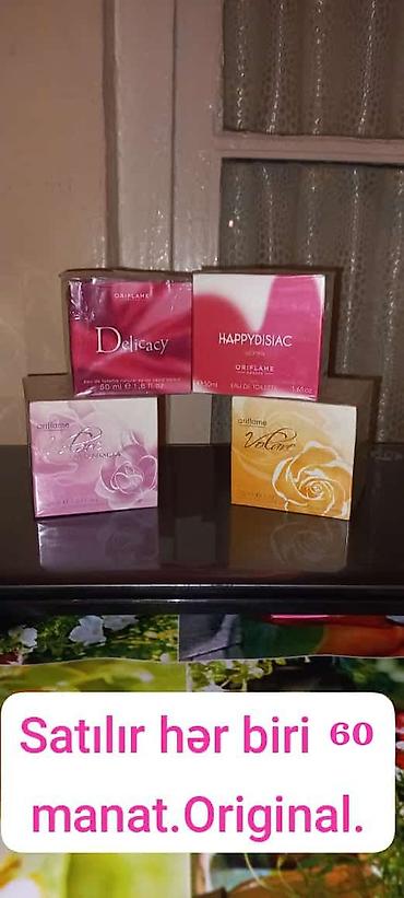 Ətriyyat: Oriflame brendinə aid "Dancing Lady Hypnotic Night" ətri. Bu ətir 50 — 25
