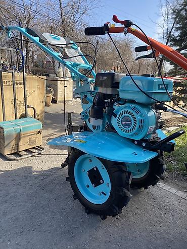 Бензиновые мотоблоки: Мотоблок RUSMASH (оранжевый) - Бензиновый двигатель, ручной запуск. - — 14