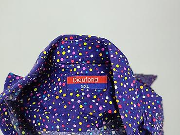 polka dot: Koszula damska, rozmiar 5XL — 4