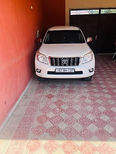 фольксваген поло л с: Toyota Land Cruiser Prado, ağ rəng, 5 qapı, tam ölçülü SUV — 6