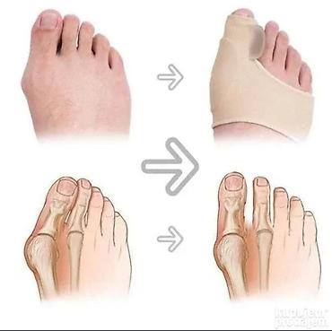 Longete za ispravljanje čukljeva: Footmate Toe Supporter – gel jastučići za prednji deo stopala sa — 1