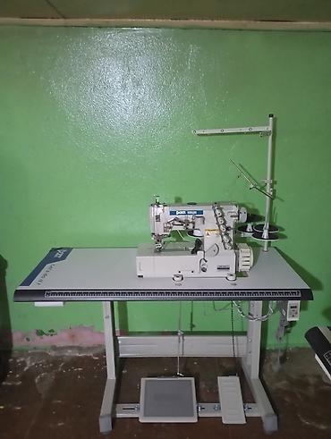 Tikiş maşınları: Sənaye tikiş maşını – overlok/overedge tipli - Model: JATI (üstündə — 1