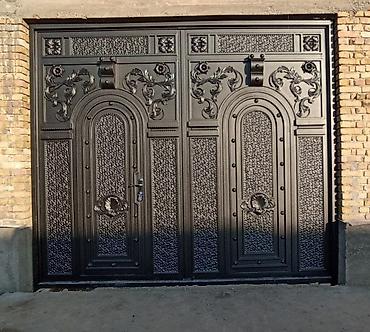 Распашные ворота: ВОРОТА ВОРОТА ВОРОТА Кованые ворота и калитки, комплект для частного — 72