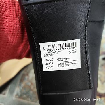 Туфли: Туфли-лодочки Clarks Adela Court - Цвет: черный (Black Leather) - — 2