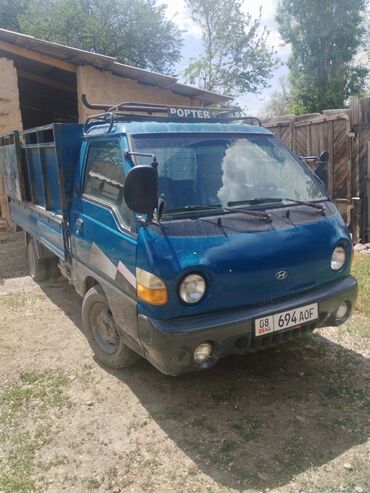 борт газ53: Hyundai Porter: 1999 г., 2.5 л, Механика, Дизель
