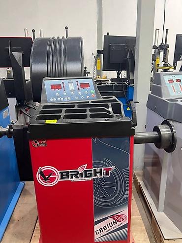 Автосервисное оборудование: Балансировочный станок для колес BRIGHT CB910N - Назначение — 1