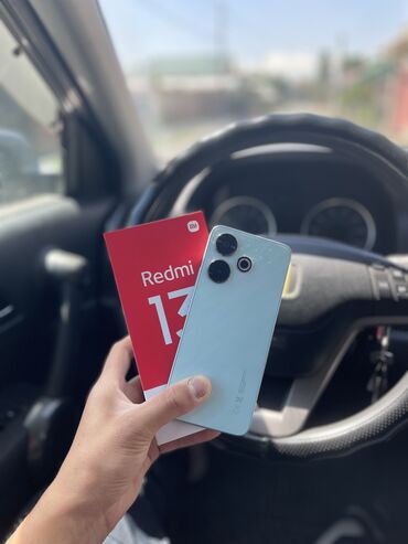 realme 8i: Redmi, Redmi 13, Новый, 256 ГБ, цвет - Белый, 1 SIM, 2 SIM