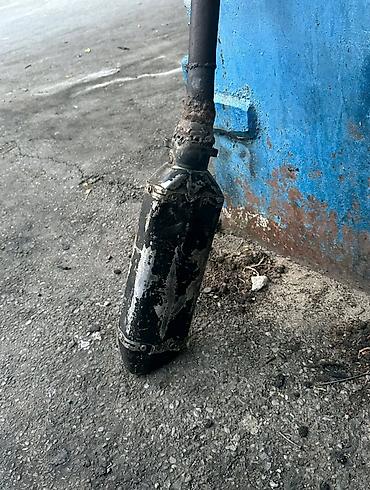 Ehtiyat hissələri: Moped/Motosiklet səsboğucu (egzoz) komplekti - Metal korpuslu, oval — 2