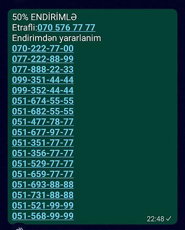 data sim: Nömrə: ( 051 ) Yeni — 1