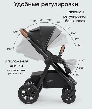 Коляски: Коляска, цвет - Черный — 4