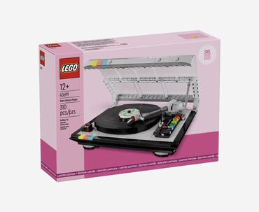 Oyuncaqlar: LEGO 40596 Retro Record Player dəsti. Bu, yığıla bilən, retro