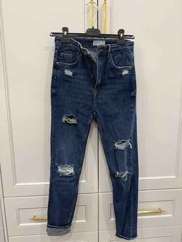 Ev geyimləri, pijamalar: Cinslər, Bershka, S (EU 36), rəng - Göy