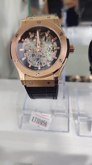 Aksesuarlar: Hublot kişi qol saatları – Swiss Made mexanika - Korpus: fırçalanmış — 7