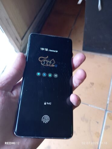 samsug a70: Samsung Galaxy S10, 128 GB, rəng - Ağ, Sensor, Barmaq izi, Simsiz şarj