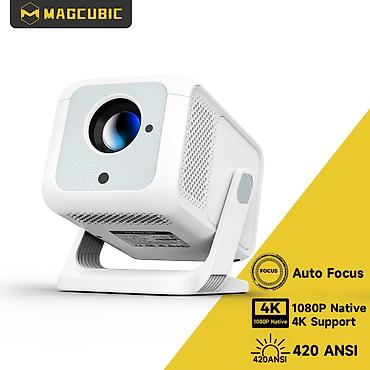 Projektori: MAGCUBIC projektor – kompaktan smart projektor sa auto fokusom Uz — 3