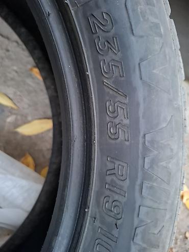 Шины: Комплект зимних шин 235/55 R19, 4 штуки. Маркировка на боковине — 4
