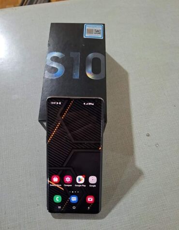 samsung core 2 qiymeti: Samsung Galaxy S10, 128 ГБ, цвет - Черный