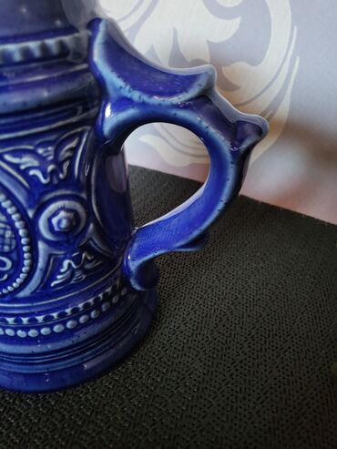 Čaše: Krigla nova rucni rad nemacka iz 70ih.god. Krigla rucni rad,rucno — 6