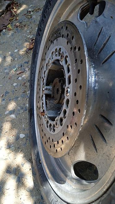 bmw r17 diski: Iki ədəd şin yəni təkər satılır gabaq təkərə disk və apornu ilə — 4
