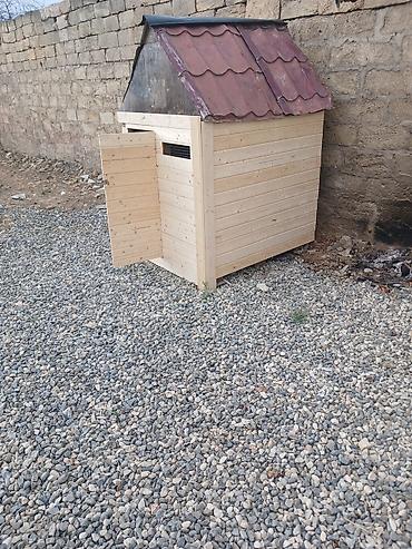 avcarka itler: Taxta it evi / quşxana - Material: şam taxtasından yığma, panellər — 1