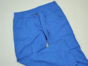 spodnie jeansy zara: Material trousers, 3XL (EU 46), condition - Good