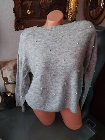 košulja i džemper: L (EU 40), Casual, Jednobojni