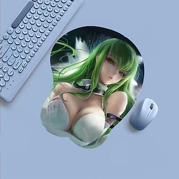 Товары для взрослых: 3д коврики для мышки с силиконовыми грудью — 3