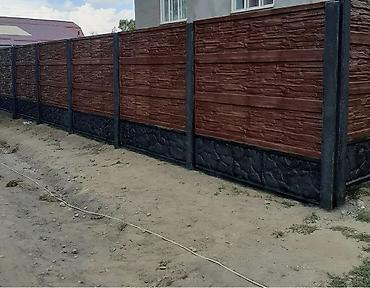 Бетонные еврозаборы: Бетонный еврозабор, Другой бренд, Декоративный, Новый, В розницу,Безналичный расчет — 16